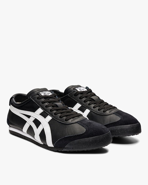 Asics onitsuka tiger mexico 66 black sale white