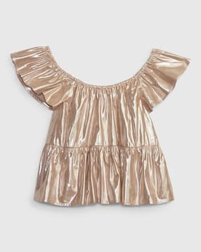 gap kids Round-Neck Peplum Top-picture-12
