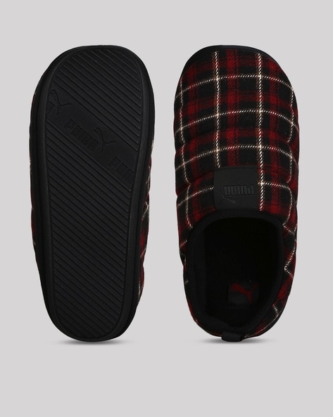 Men Scuff Flannel Slippers