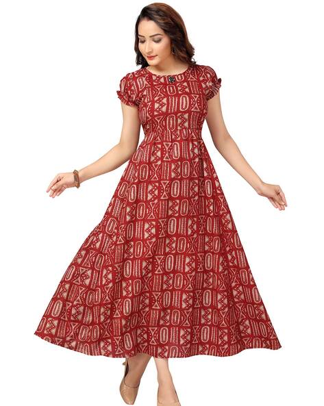 Buy Red Kurtas & Kurtis for Women by CEE 18 Online