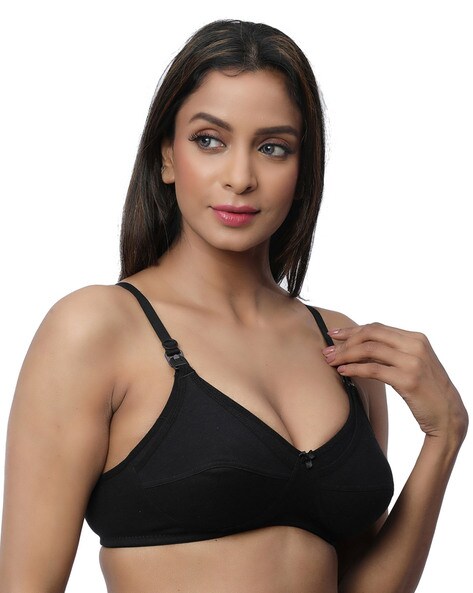 Buy V18 mother care Cotton Maternity Bra-non padded nor wired-Dark