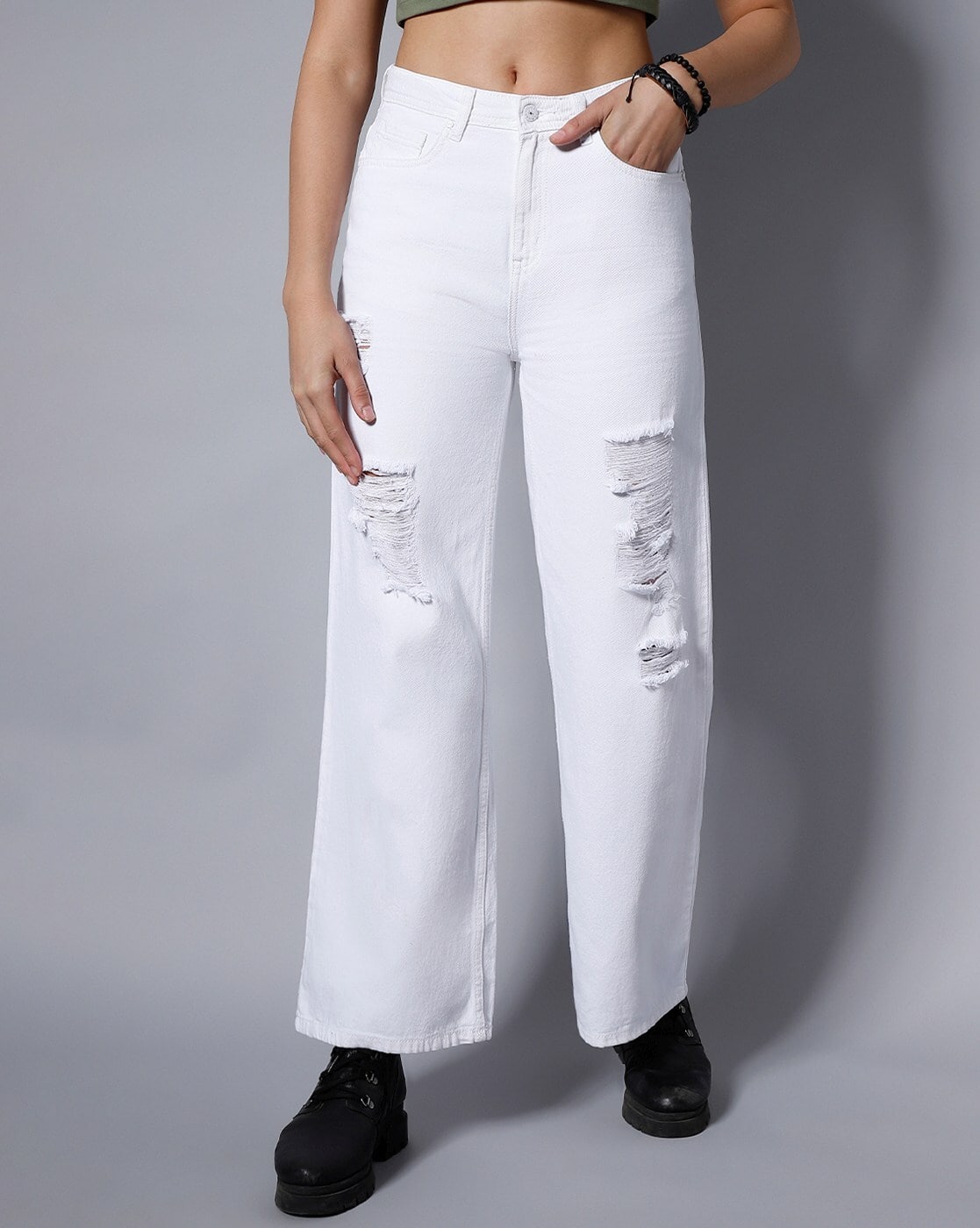 Buy White Jeans Jeggings for Women by High Star Online