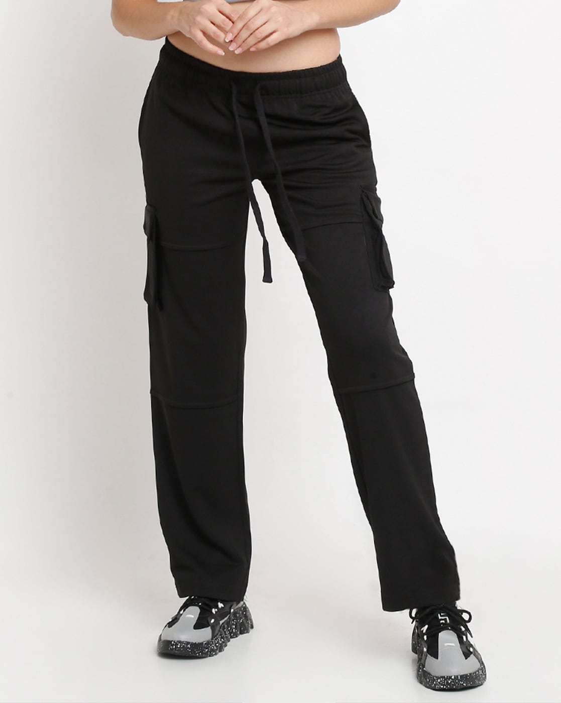 Byvheh Women's Cargo Pants Joggers Pants with Chain India | Ubuy