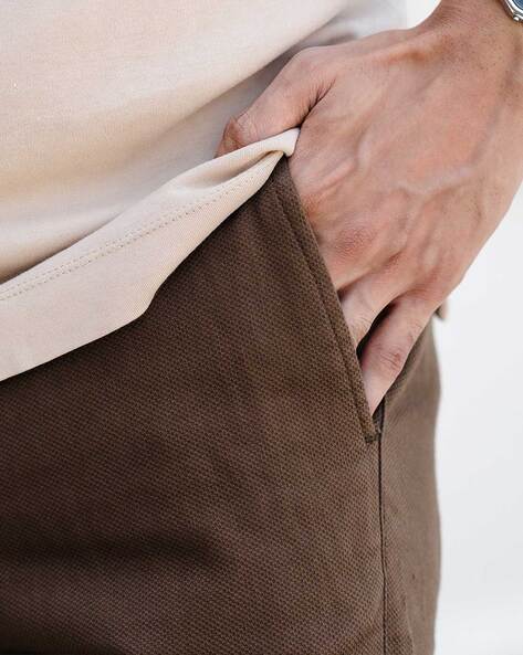 Buy Brown Trousers & Pants for Men by Gabardine Online