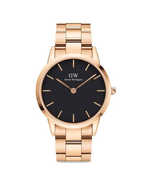 Daniel Wellington Men Iconic Link Round Analogue Watch - DW00100344