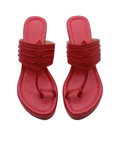 High Heels Flat Chappal for Women (F-53): Buy Online at Low Prices in India  - Amazon.in