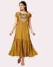 Buy Mustard Kurtas & Kurtis for Women by CEE 18 Online