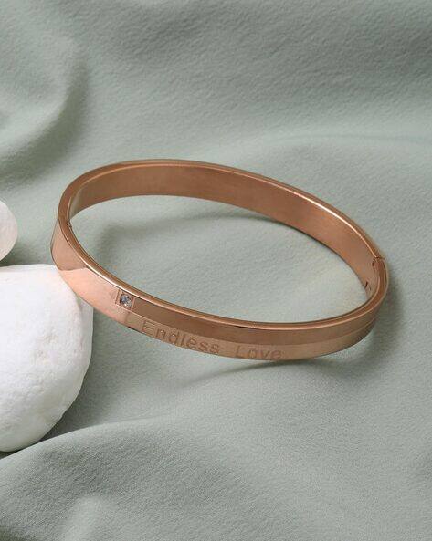 MATCHITT Rose Gold-Plated Love Bracelet