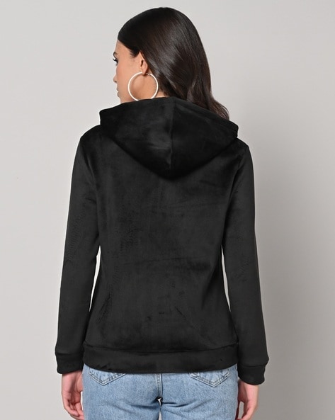 Black hooded jumper outlet womens