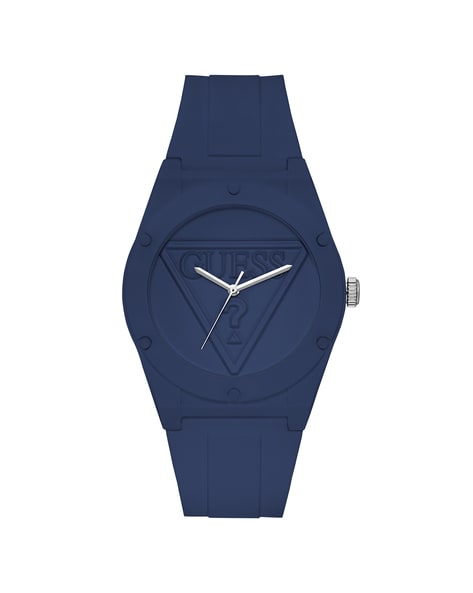 Guess navy hotsell blue watch women's