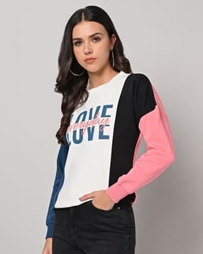 duke women's Printed Crew-Neck Sweatshirt-picture-14