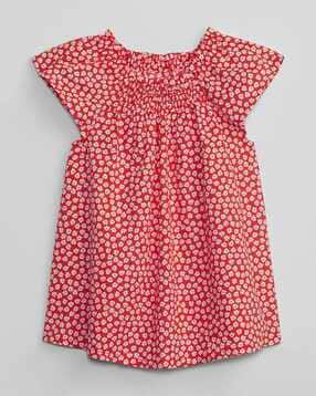gap kids Floral Print Round-Neck Top-picture-17