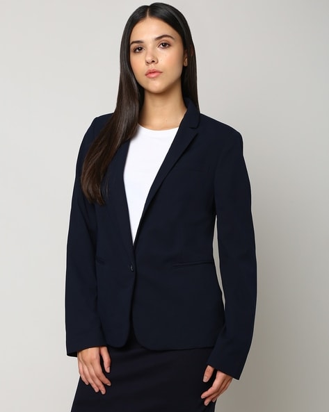 Marks and spencer 2024 ladies navy blazer