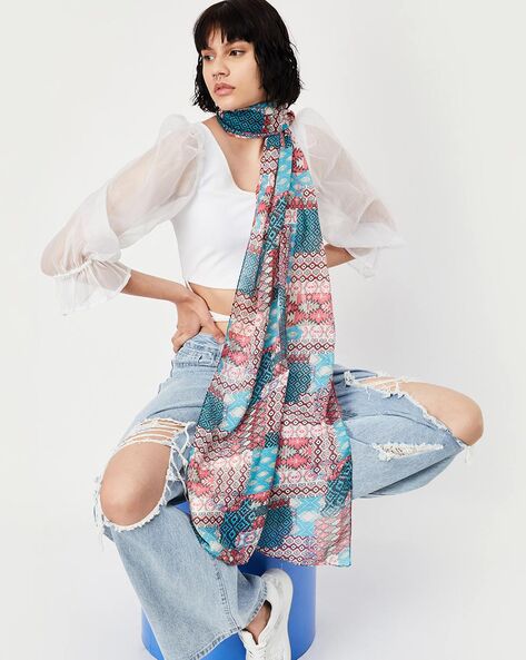 Women Printed Scarf Price in India