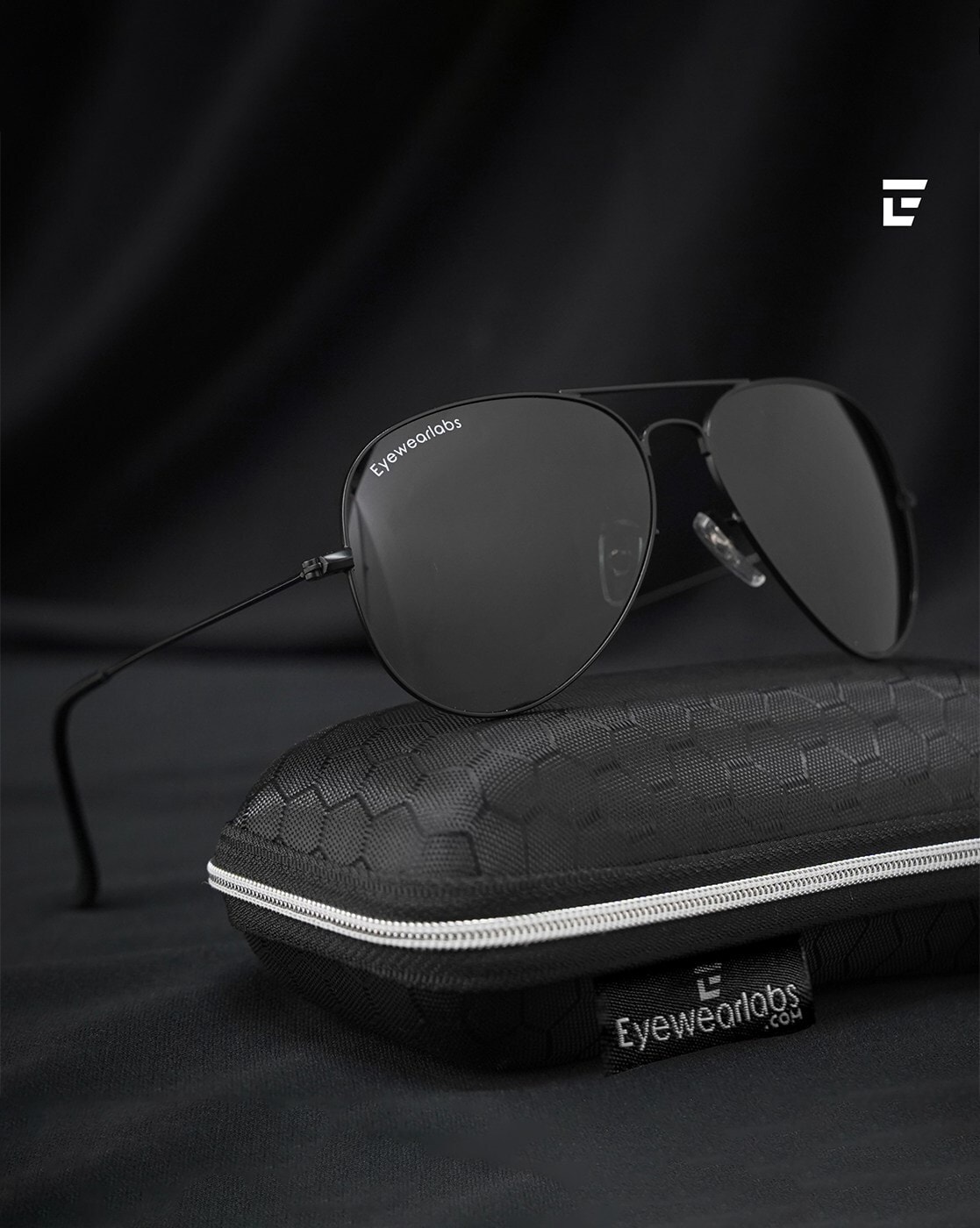 Black Full Rim Aviator Sunglasses |-tuongthan.vn