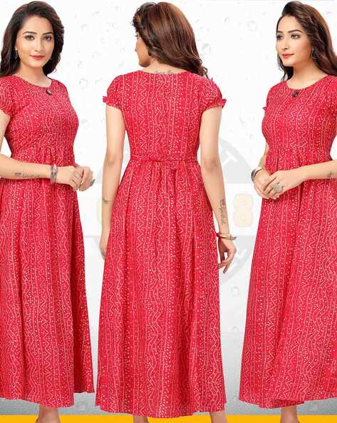 Buy Pink Kurtas & Kurtis for Women by CEE 18 Online