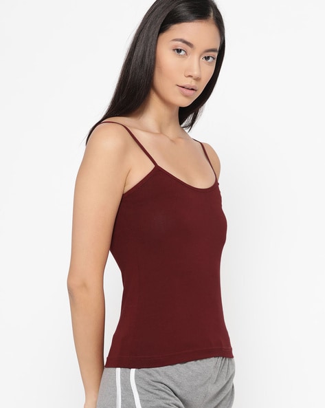 Buy Red & Maroon Camisoles & Slips for Women by Lady Lyka Online