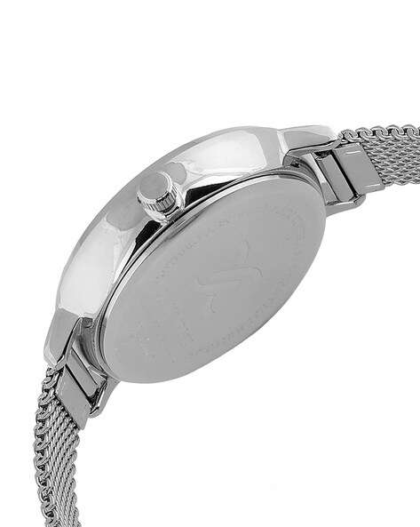 Classic 28mm Grosvenor Blue & Silver Bracelet Watch | Olivia Burton London