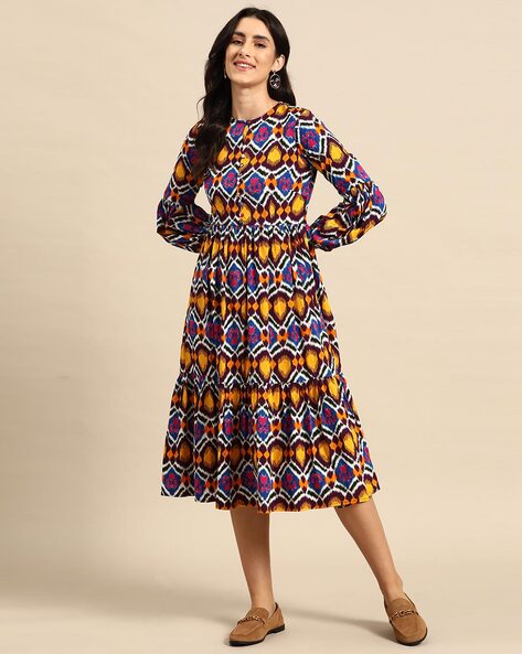 Buy Multicoloured Dresses for Women by Mabish By Sonal Jain Online Ajio