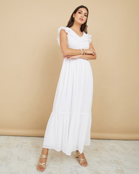 Buy KESEE White Dress, Women Summer Backless Mini Dress Evening Party Beach  Dresses Sexy Sleeveless Sundress (M, White) at Amazon.in