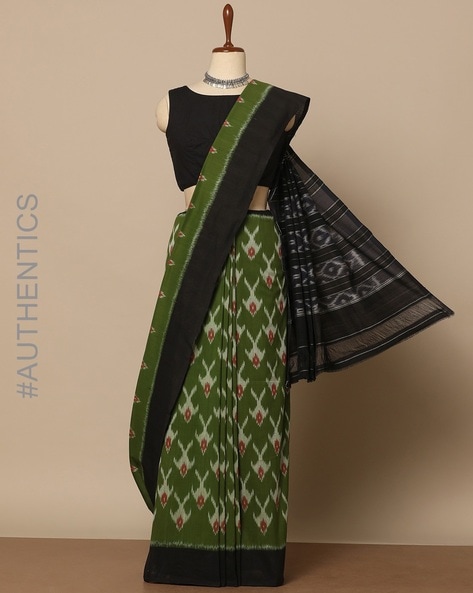 Ikkat cotton sarees on sale online