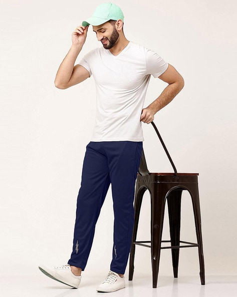 Buy Navy Track Pants for Men by Bolder Online