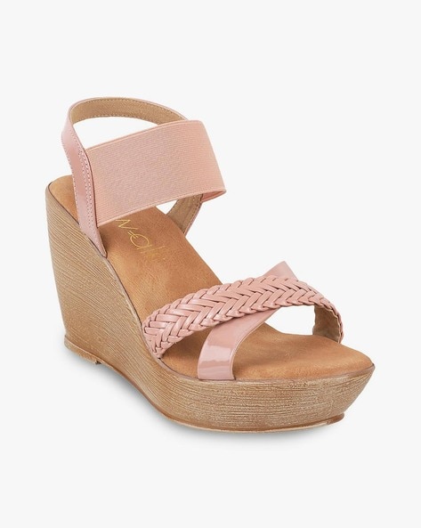 Light discount pink wedges