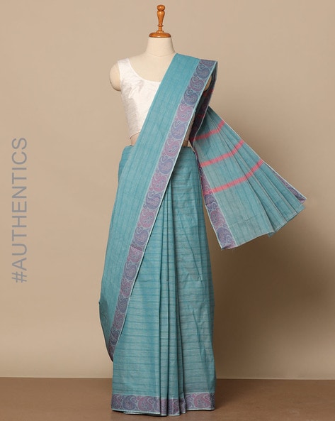 Buy Yellow & Grey Sarees for Women by Indie Picks Online | Ajio.com