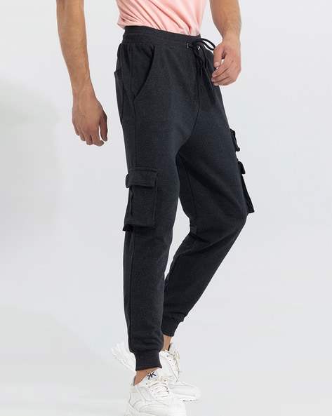 Black joggers sales with pockets