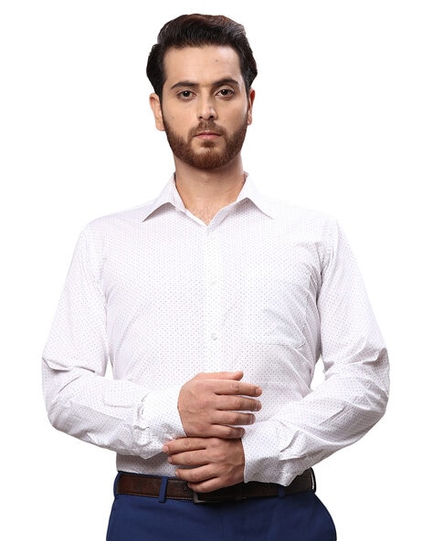 Raymond sale white shirt