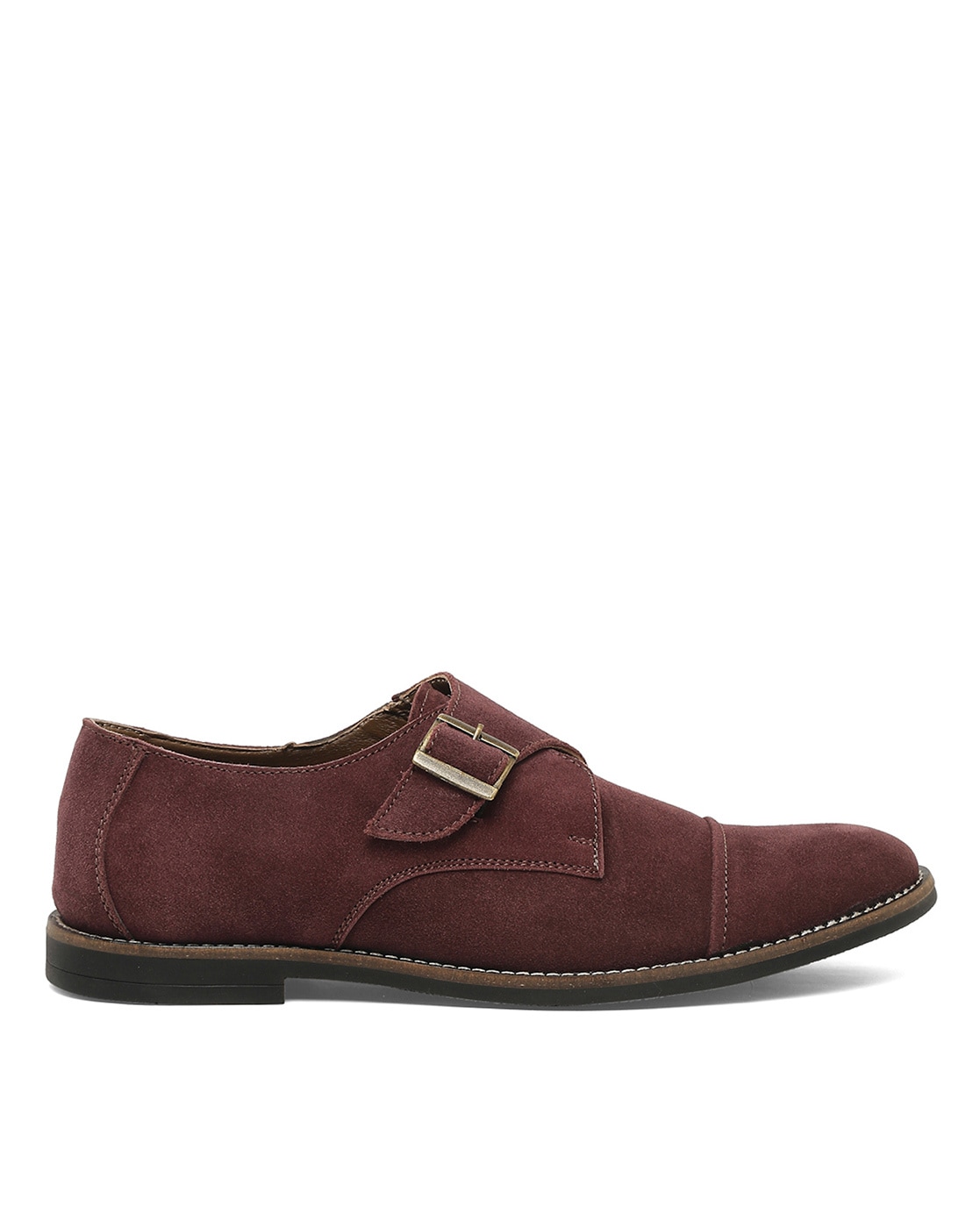 Buy Maroon Formal Shoes for Men by LOUIS STITCH Online