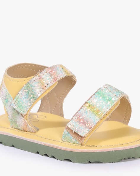 Toddler Girls Colorblock Sandals | The Children's Place - MULTI CLR