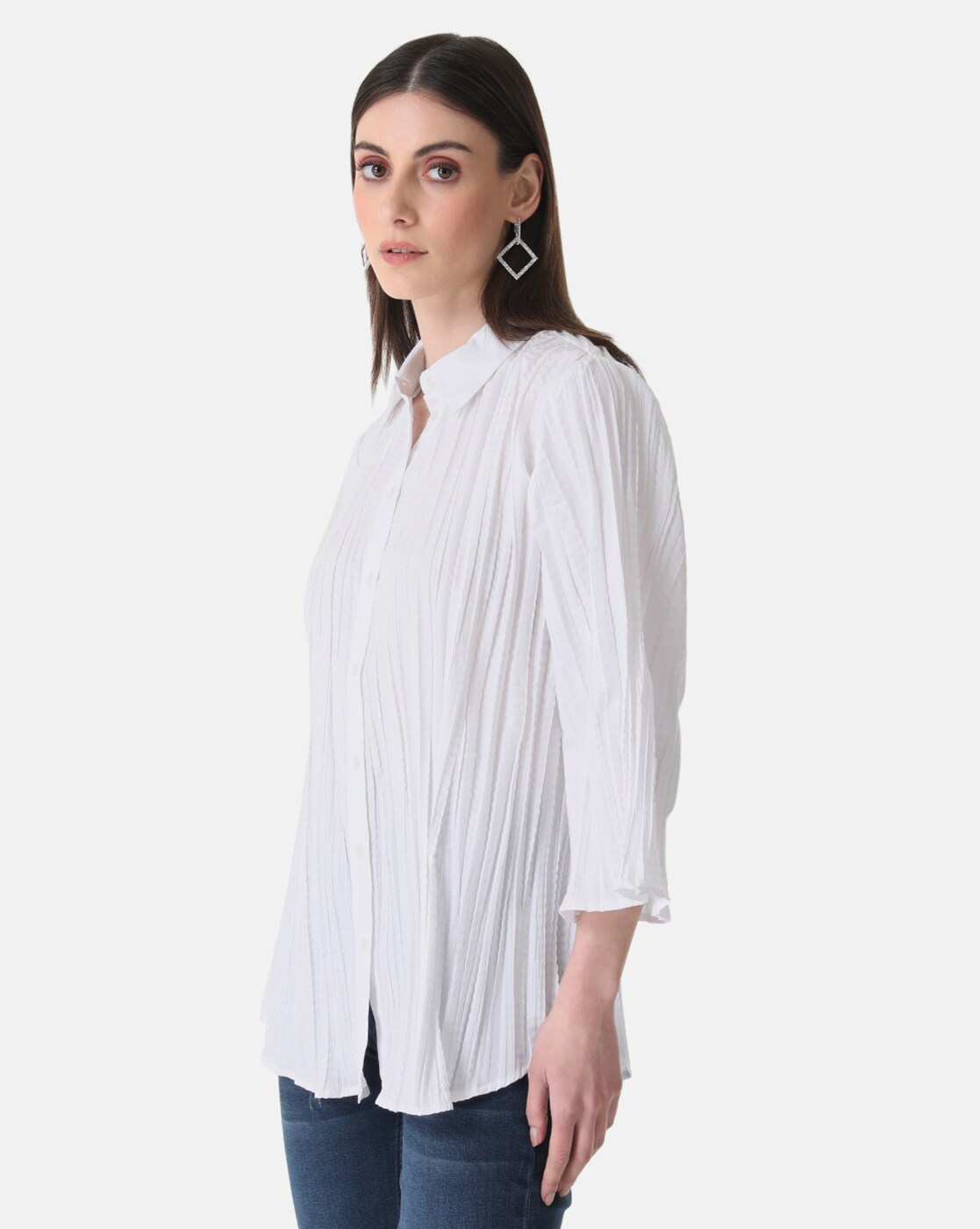 Buy White Shirts for Women by Kazo Online