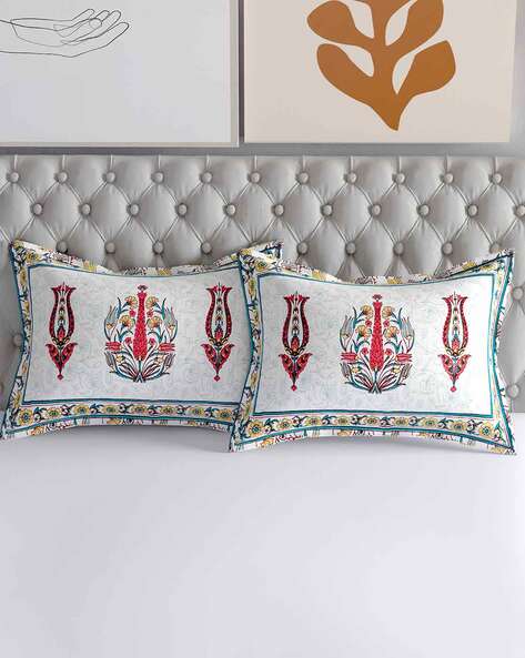 Buy Blue Cushions Pillows for Home Kitchen by Salona Bichona