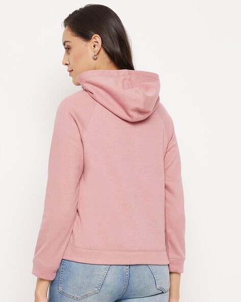 Buy Pink Sweatshirt & Hoodies for Women by MADAME Online