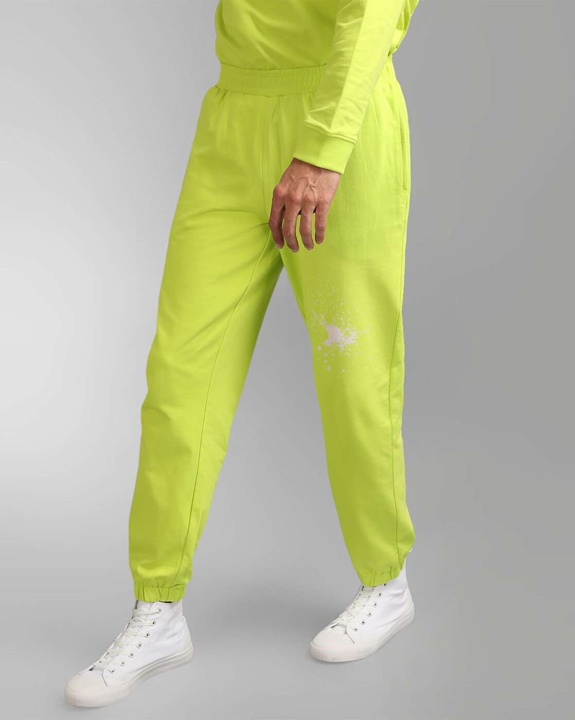 Neon Green Jogger Pants | Mark - NCT