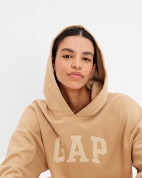 Buy Beige Sweatshirt u0026 Hoodies for Women by GAP Online | Ajio.com