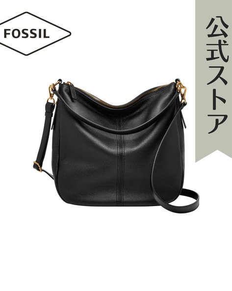 Fossil Women's Jolie Leather Hobo - Black