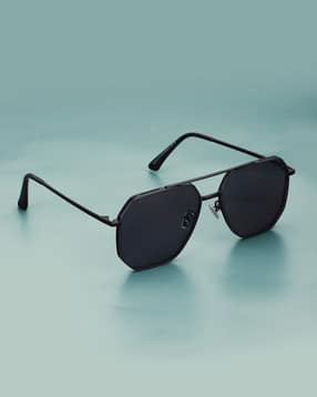carlton london Premium Men Polarised UV Protected Lens Rectangle Sunglasses - CLSM134-picture-10