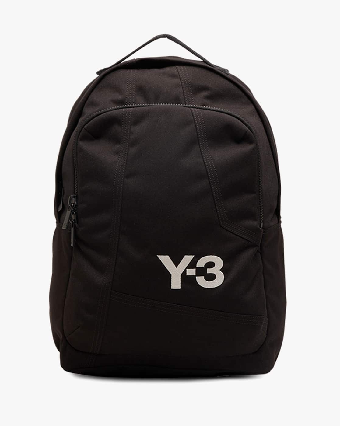 Buy Y-3 Solid Logo Everyday Backpack Black Color Men AJIO LUXE