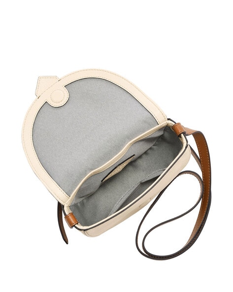 Fossil tan discount leather crossbody bag