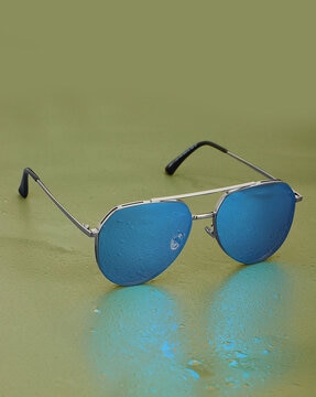 Buy Gold-Toned Sunglasses for Men by CARLTON LONDON Online