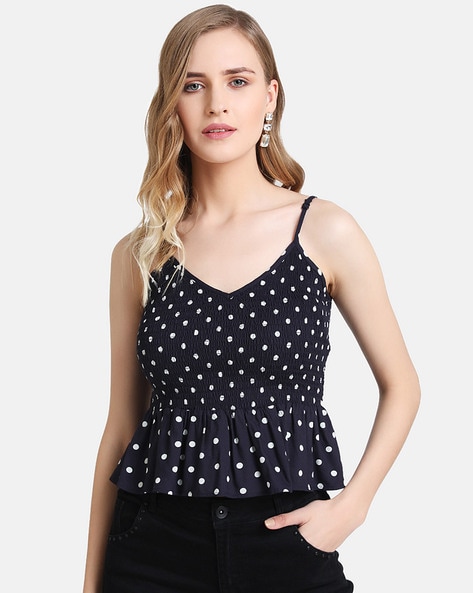 Buy Navy Tops for Women by Kazo Online