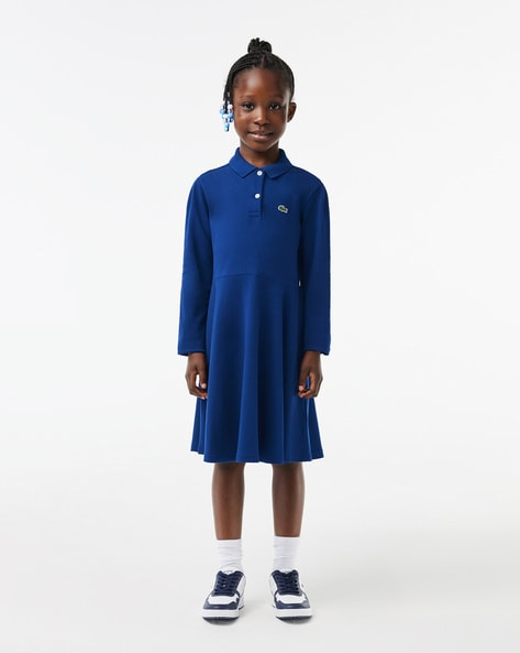 Buy Navy Blue Dresses Frocks for Girls by Lacoste Online Ajio