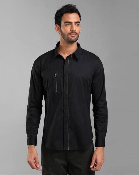 Buy Black Shirts for Men by Kz07 Online