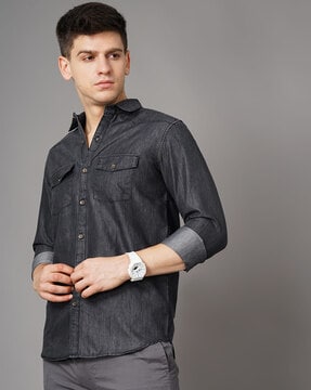 Buy Roadster Cargo & Pocket shirts online - 29 products | FASHIOLA INDIA-totobed.com.vn