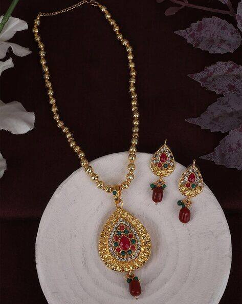 Buy Gold-Toned FashionJewellerySets for Women by Anika's Creation