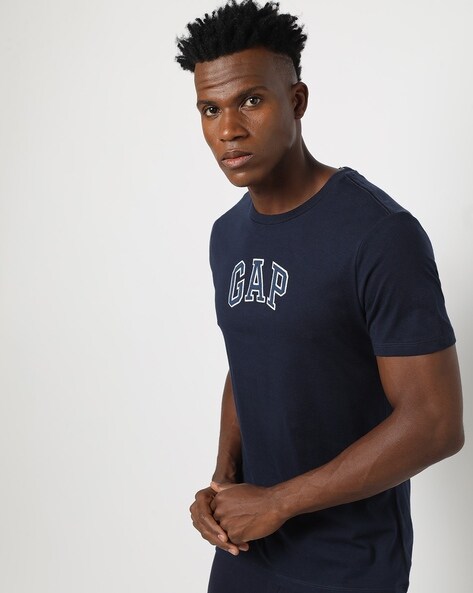 Gap navy blue t on sale shirt