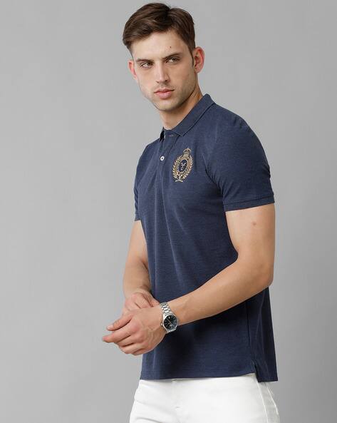Regular Fit Polo T-Shirt with Short Sleeves