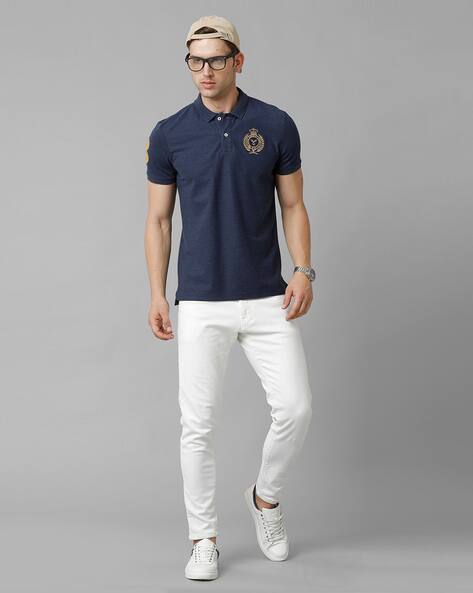 Regular Fit Polo T-Shirt with Short Sleeves